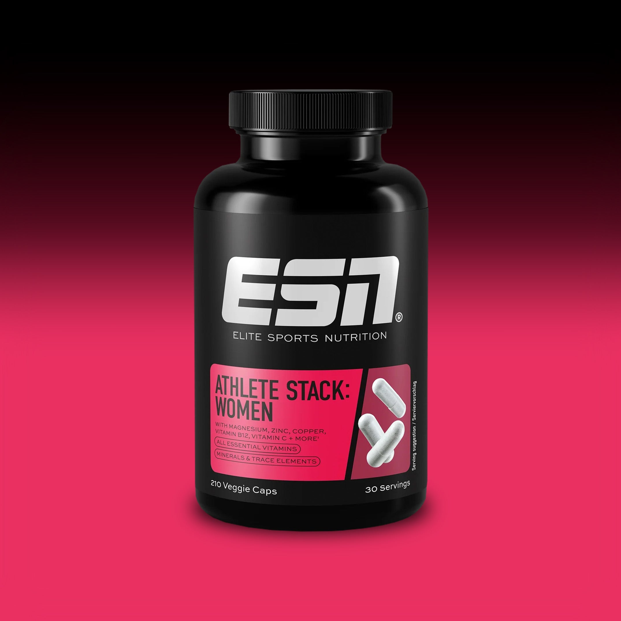 ESN - Athlete Stack Women (210 Kapseln)