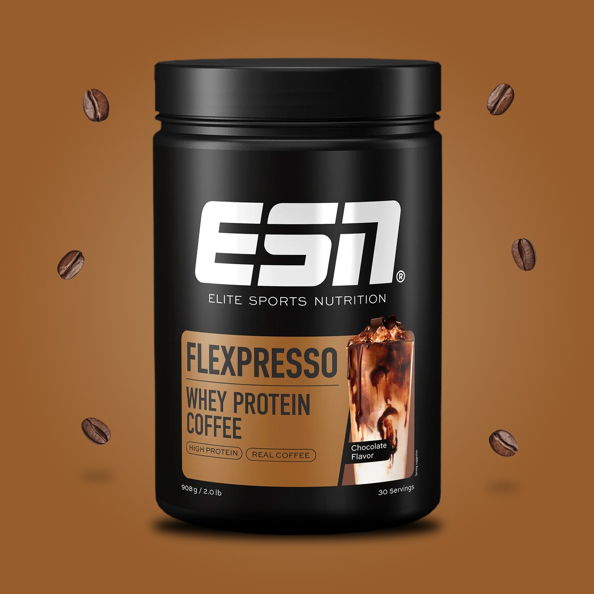 ESN - Flexpresso Protein Kaffee (908g)