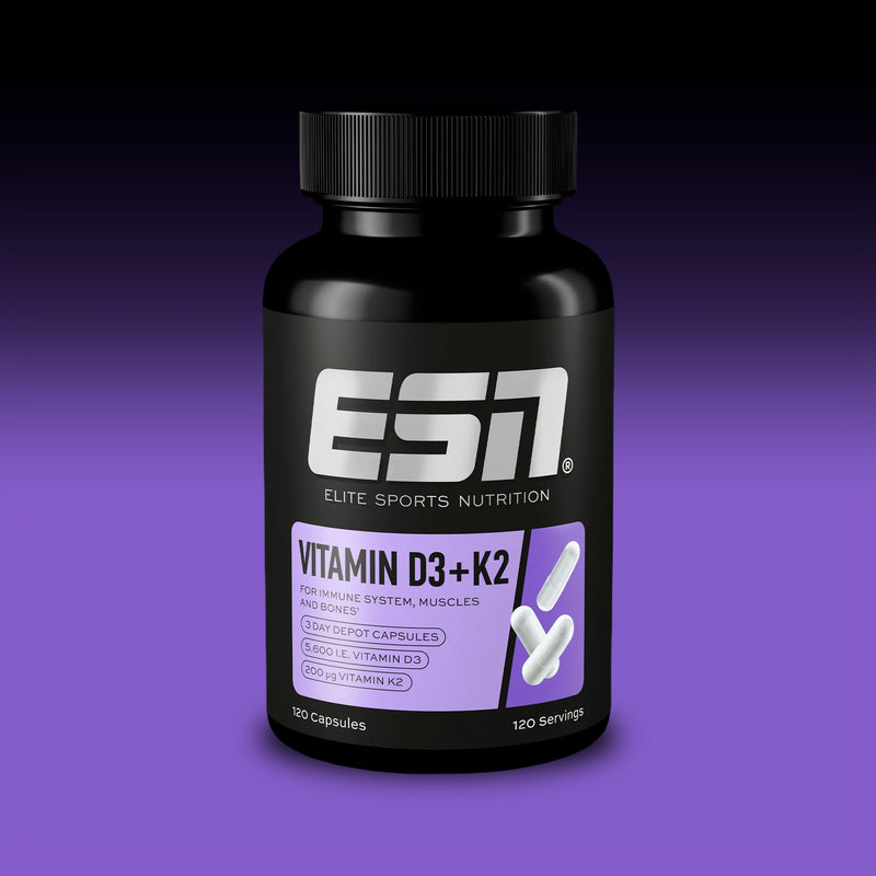 ESN - Vitamin D3 + K2 (120 Kapseln)