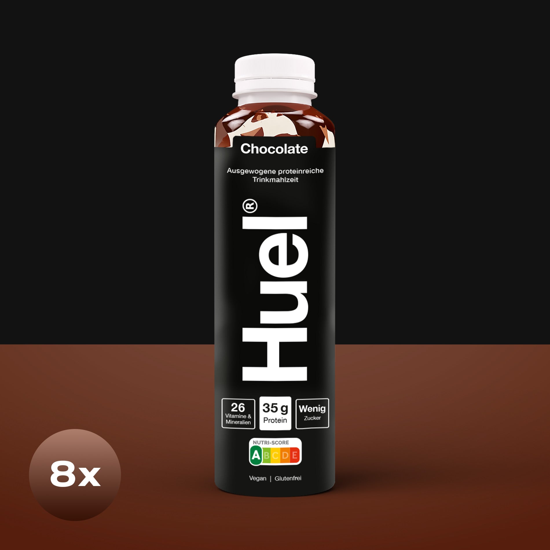 Huel - Trinkmahlzeit Black Edition (8x500ml)
