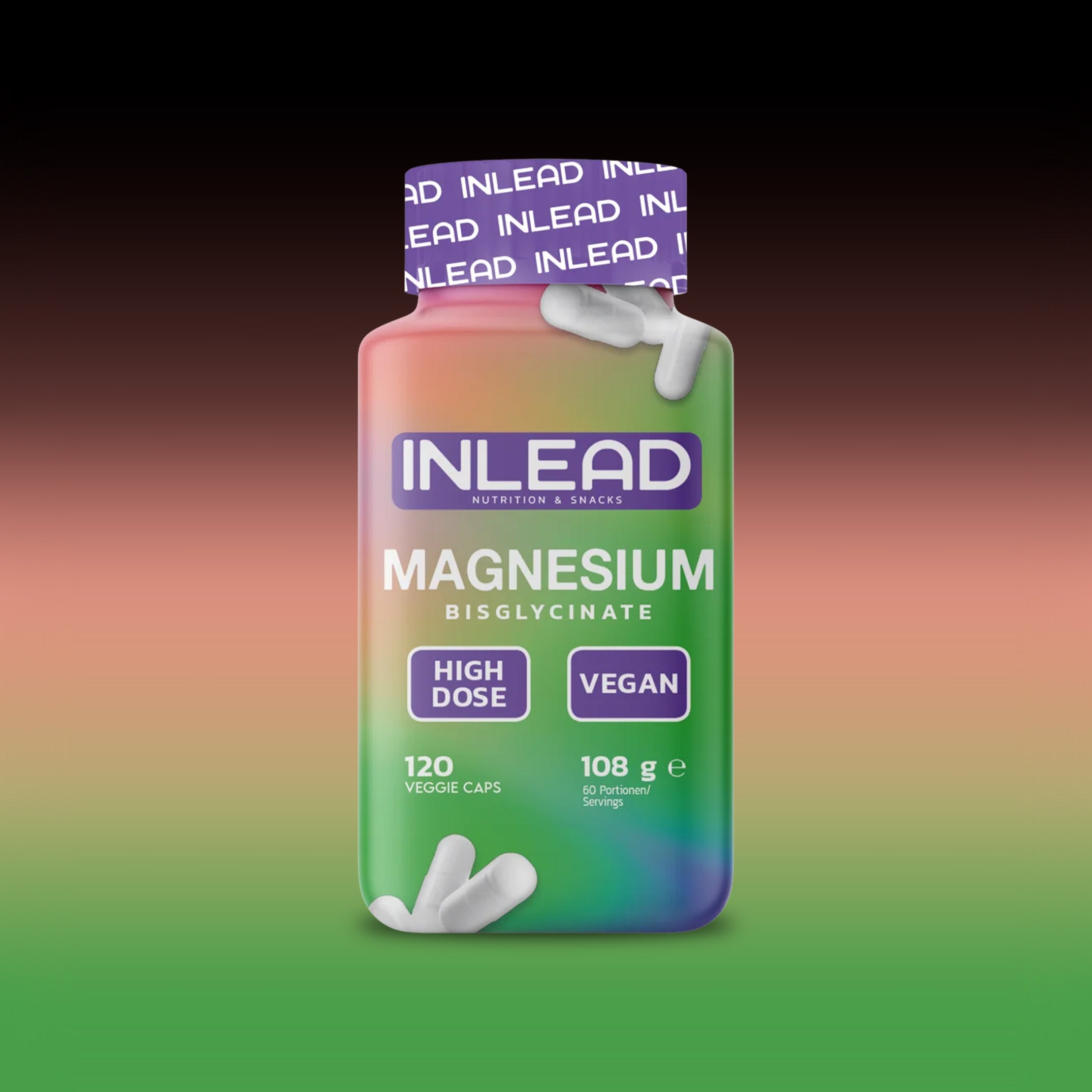 Inlead Nutrition - Magnesium Bisglycinate (120 Kapseln)