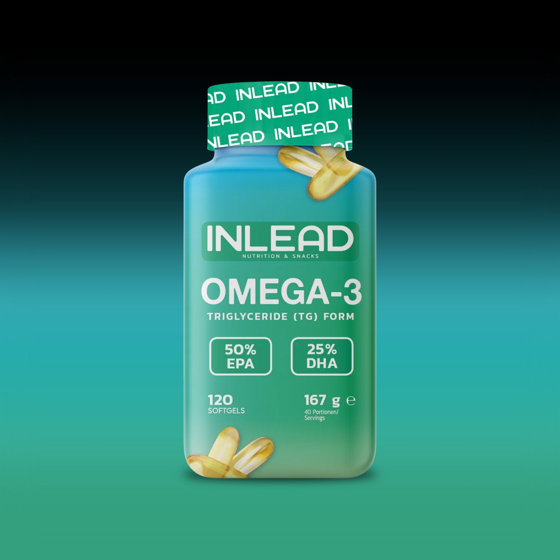Inlead Nutrition - Omega 3 (120 Kapseln)