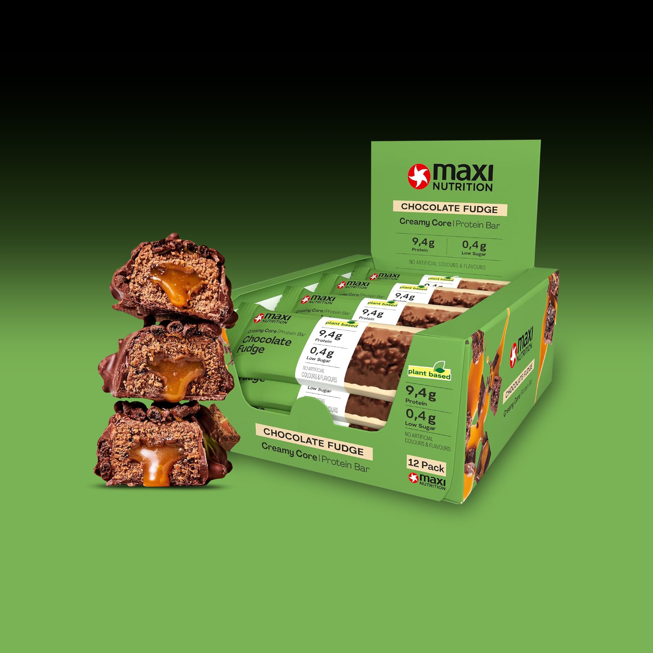 Maxi Nutrition - Vegan Creamy Core Protein Bar (12x45g)