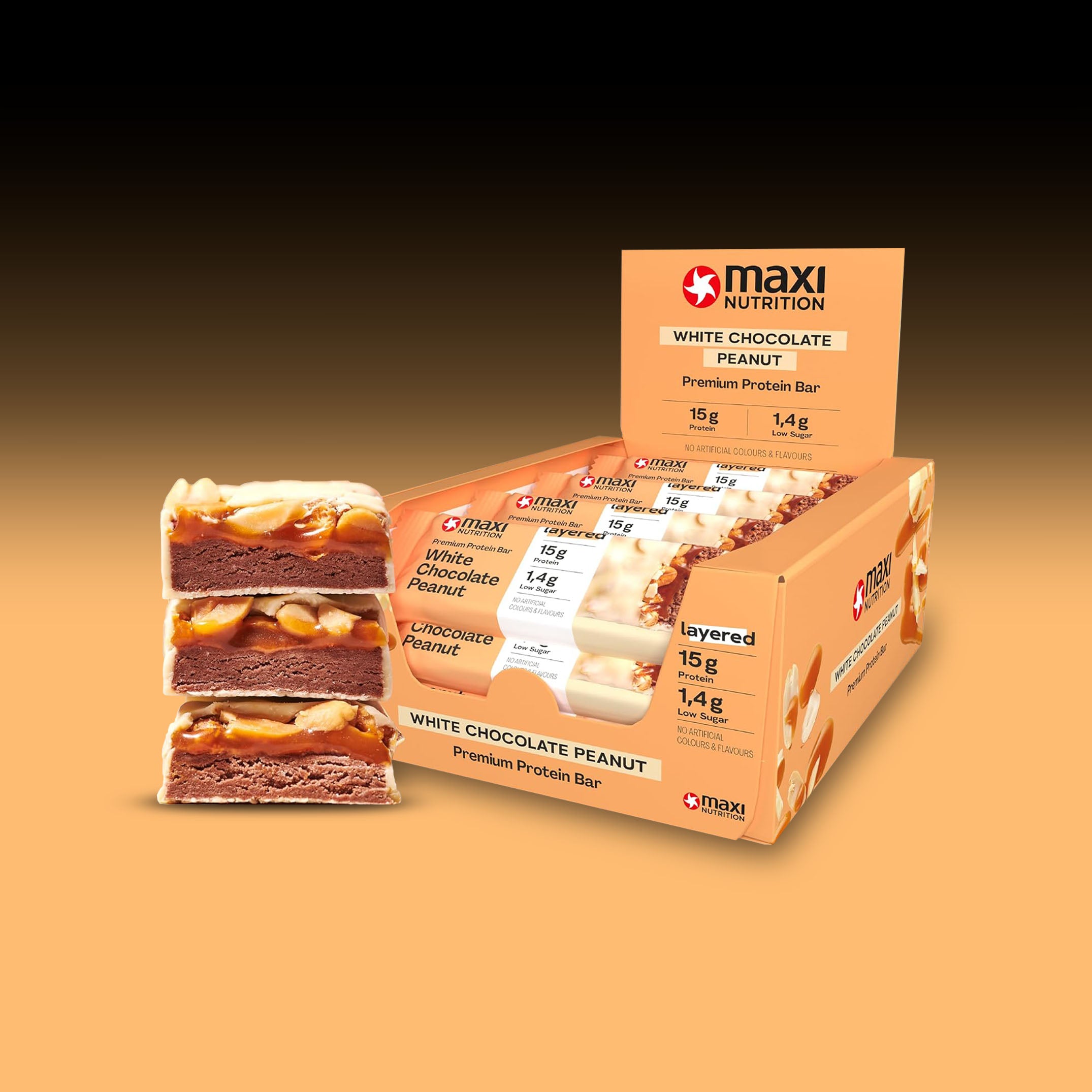 Maxi Nutrition - Premium Protein Bar (12x45g)
