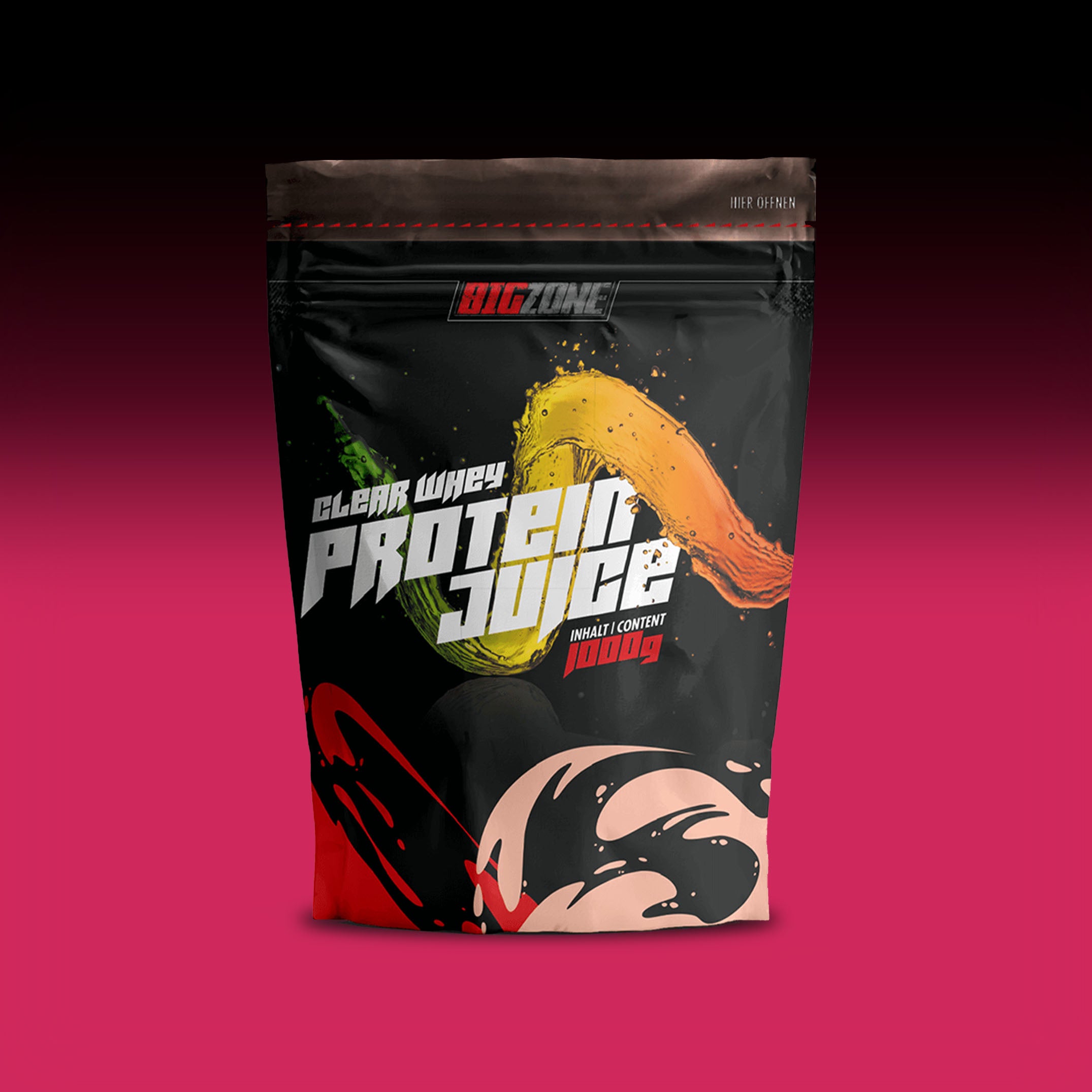 Big Zone - Clear Whey Protein Juice (1000g)