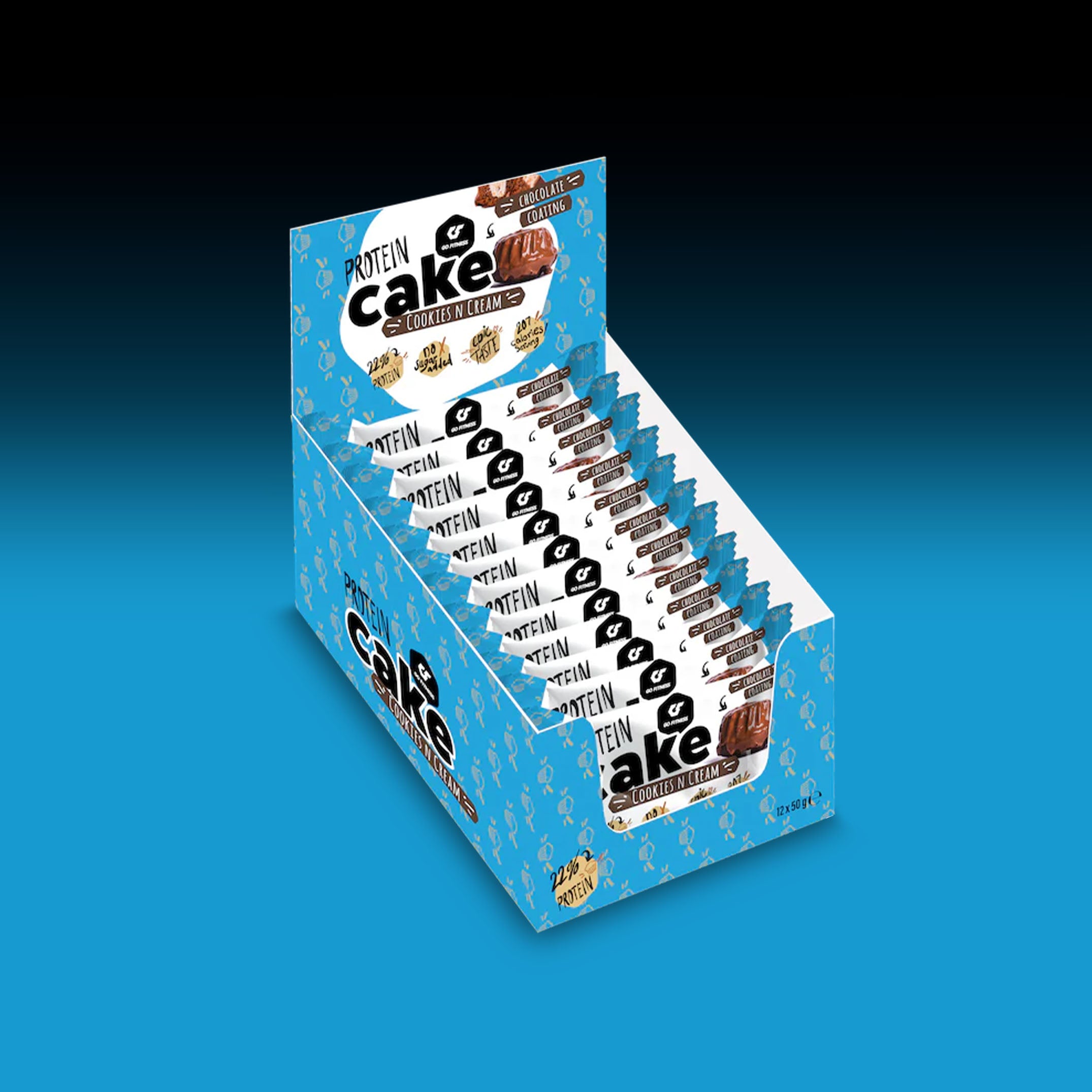 Go Fitness - Protein Cake (12x50g)